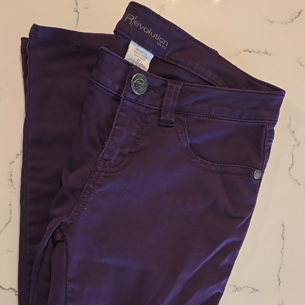 Revolution Purple Skinny Jeans